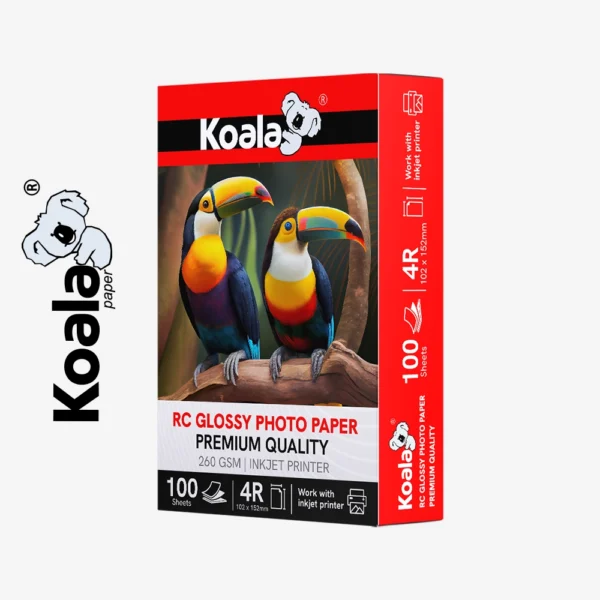 KO-0015 Papel Fotográfico Jumbo RC 260GSM 10x15cm – 100 Hojas