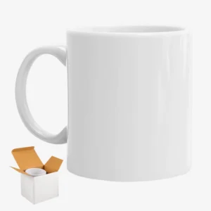 Taza Blanca con Caja 11 oz AAA